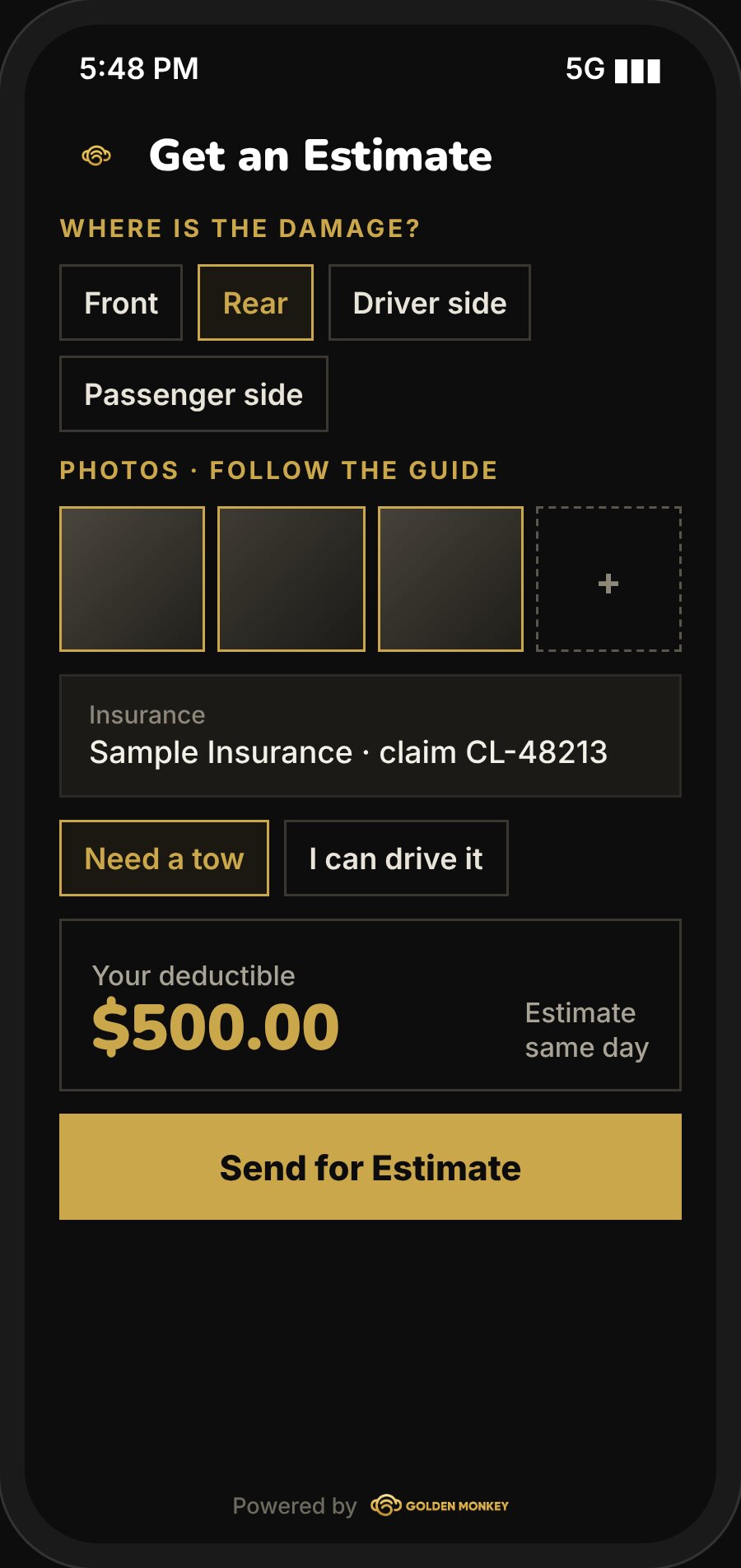 Guided photos