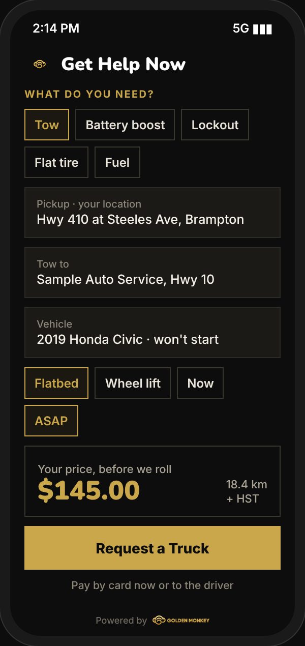 Customer request